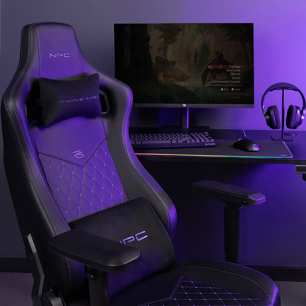 Silla Gaming Proove NPC, Negro Púrpura GCNP0001017