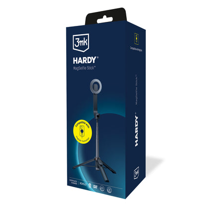 Selfie Stick Bluetooth 3MK Hardy MagSelfie, Universal, Negro