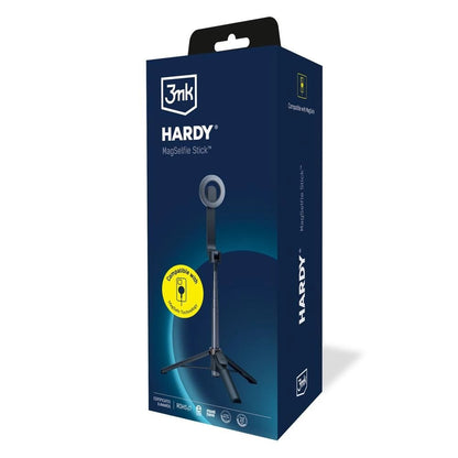 Selfie Stick Bluetooth 3MK Hardy MagSelfie, Universal, Negro