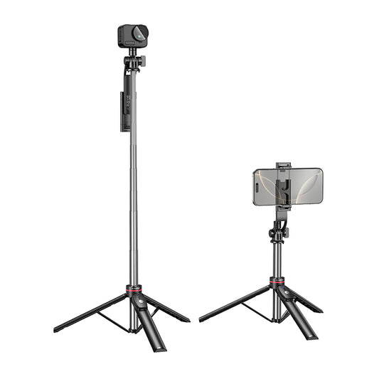 Selfie Stick Bluetooth Borofone BY15 Throne, 4.5 pulgadas - 7 pulgadas, Negro