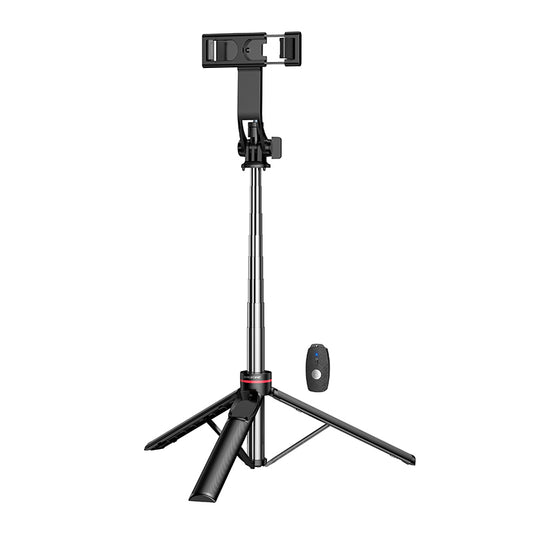 Selfie Stick Bluetooth Borofone BY15 Throne, 4.5 pulgadas - 7 pulgadas, Negro