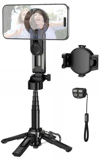 Selfie Stick Bluetooth HOCO K27 Pro, Universal, Negro