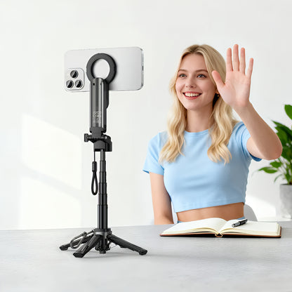 Selfie Stick Bluetooth HOCO K27 Pro, Universal, Negro