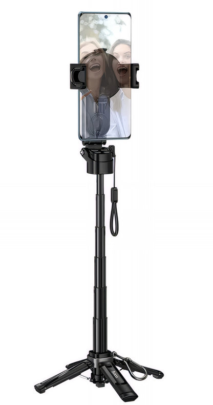 Selfie Stick Bluetooth HOCO K27 Pro, Universal, Negro