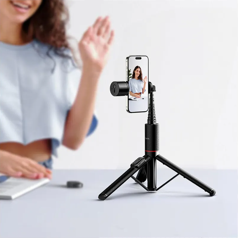 Selfie Stick Bluetooth HOCO K34, 4.5 pulgadas - 7 pulgadas, Negro