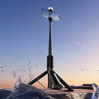 Selfie Stick Bluetooth HOCO K34, 4.5 pulgadas - 7 pulgadas, Negro