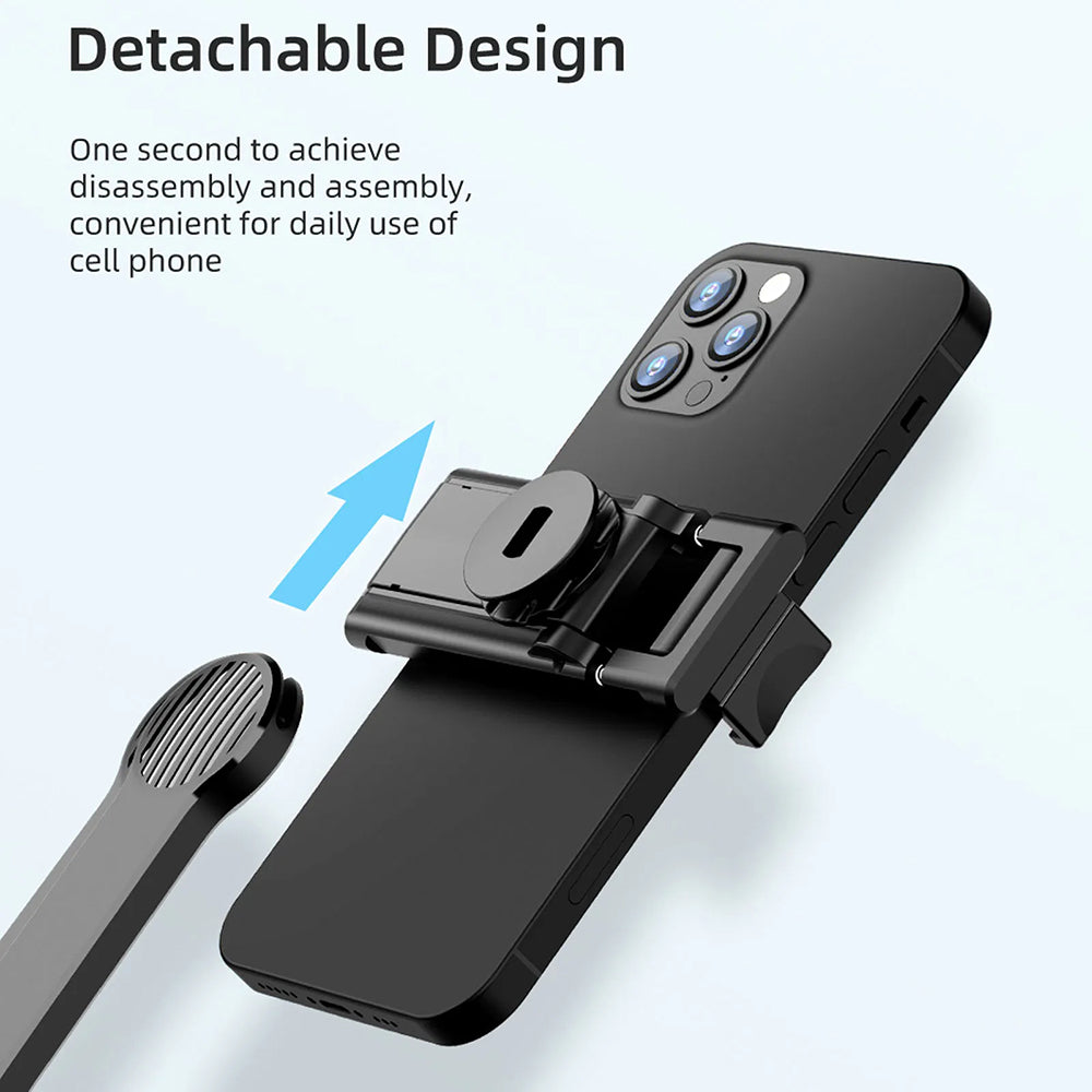 Selfie Stick Bluetooth Techsuit C01, Universal, Negro