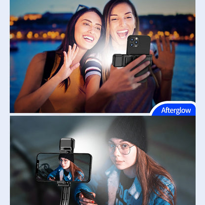 Selfie Stick Bluetooth Techsuit C01s, Universal, Negro