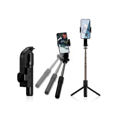 Selfie Stick Bluetooth Techsuit C06, Universal, Negro