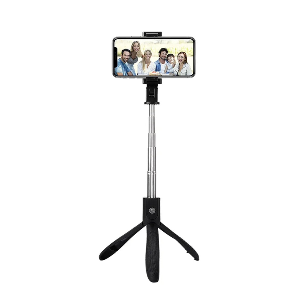Selfie Stick Bluetooth Techsuit K06, Universal, Negro