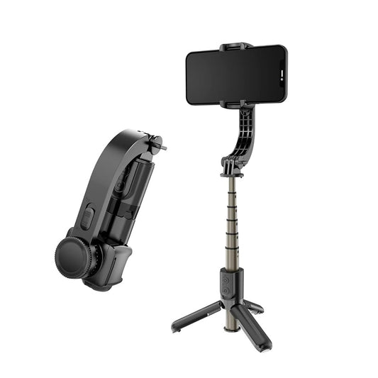 Selfie Stick Bluetooth Techsuit L08Mini, Universal, Black