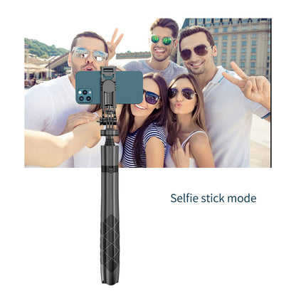 Selfie Stick Bluetooth Techsuit L16, Universal, Negro