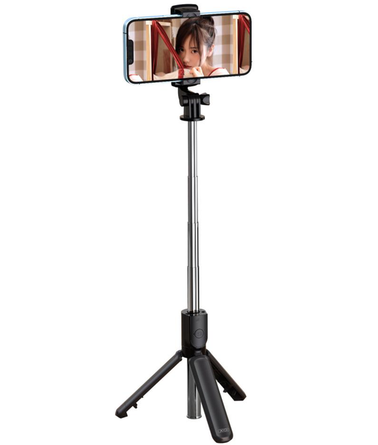 Selfie Stick Bluetooth XO Design SS09, Universal, Negro
