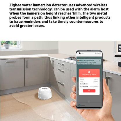 Sensor de Detección de Fugas de Agua OEM SQ500B, Wi-Fi