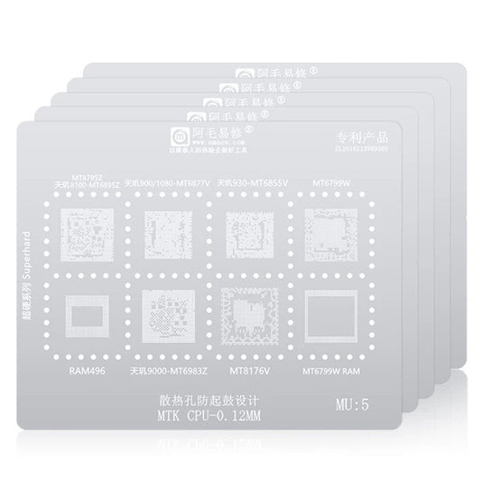 Malla BGA Amaoe para CPU MTK MU1-5