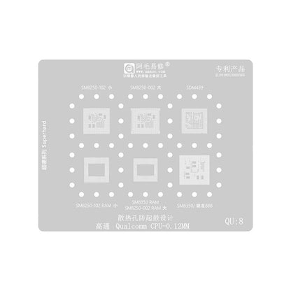 Malla BGA Amaoe para CPU Qualcomm QU1-8 Series