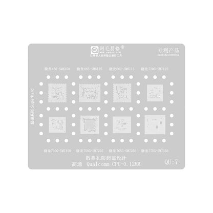 Malla BGA Amaoe para CPU Qualcomm QU1-8 Series
