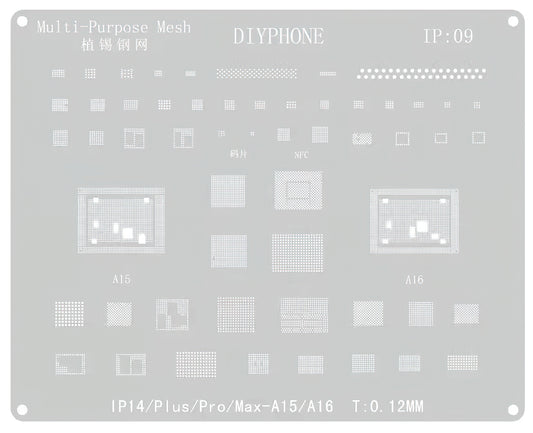 Malla BGA DIYPhone para Apple iPhone 14 Series