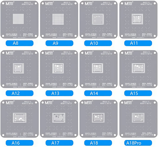 Plantilla BGA MaAnt para Apple iPhone 6 - 16 Pro Max, CPU