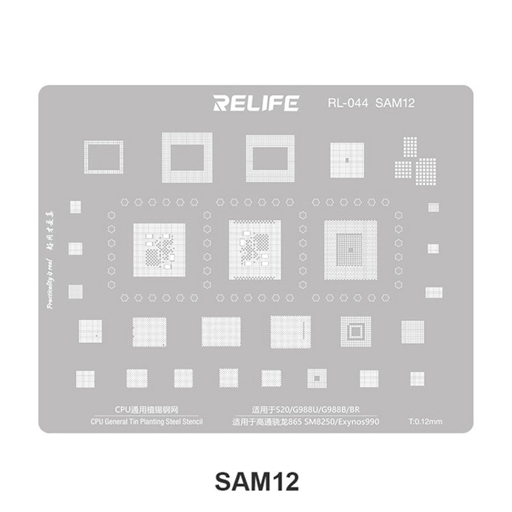 Malla BGA Relife RL-044 V2.0 para CPU Serie Samsung