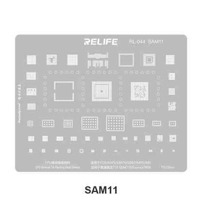 Malla BGA Relife RL-044 V2.0 para CPU Serie Samsung