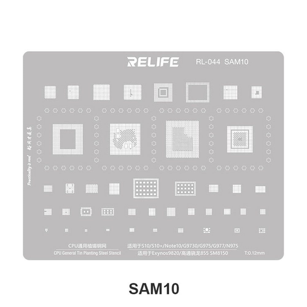 Malla BGA Relife RL-044 V2.0 para CPU Serie Samsung