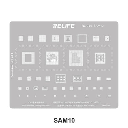 Malla BGA Relife RL-044 V2.0 para CPU Serie Samsung