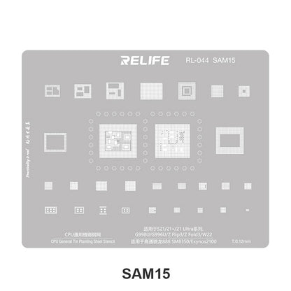 Malla BGA Relife RL-044 V2.0 para CPU Serie Samsung