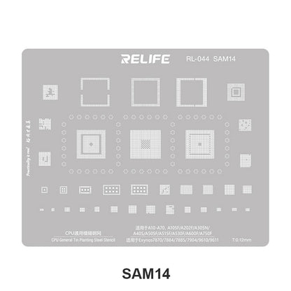 Malla BGA Relife RL-044 V2.0 para CPU Serie Samsung