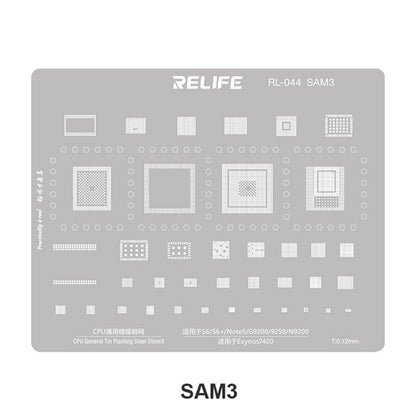Malla BGA Relife RL-044 V2.0 para CPU Serie Samsung