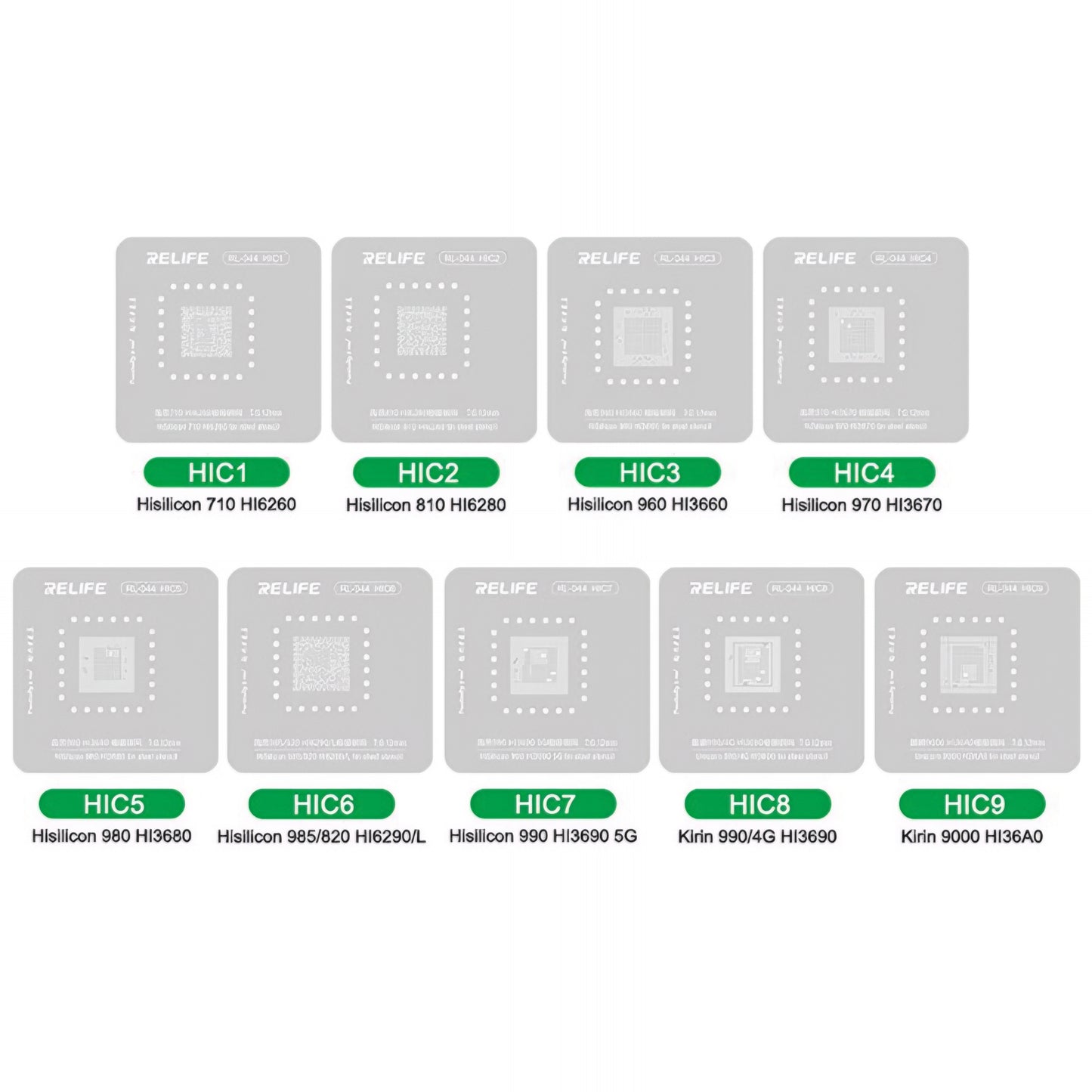 BGA Stencil Relife RL-044 for Android CPU