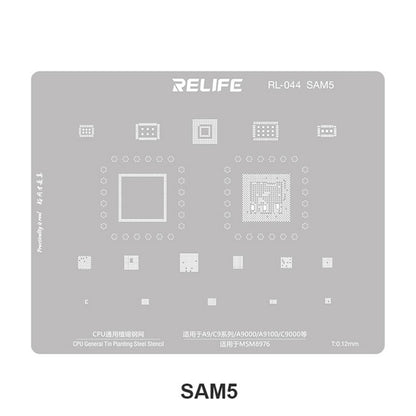 Malla BGA Relife RL-044 V2.0 para CPU Serie Samsung