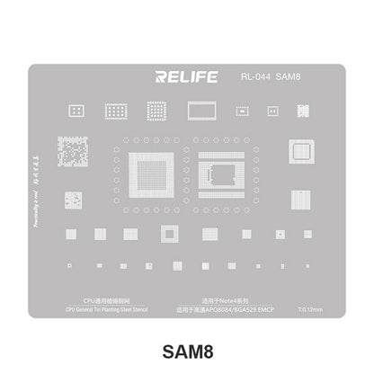 Malla BGA Relife RL-044 V2.0 para CPU Serie Samsung