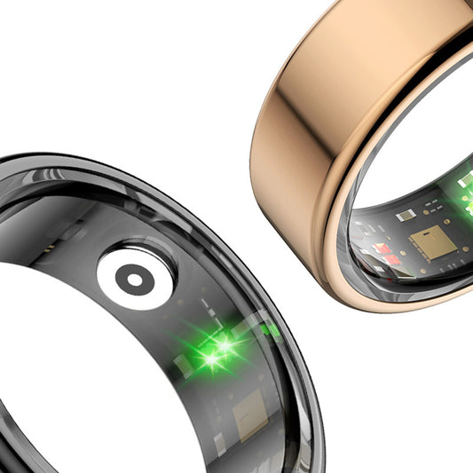Smart Ring Techsuit R02, Talla 11, Rosa Dorado