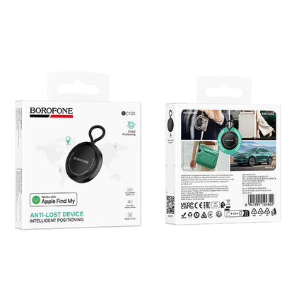 Borofone SmartTag BC104 para la serie iOS, Negro