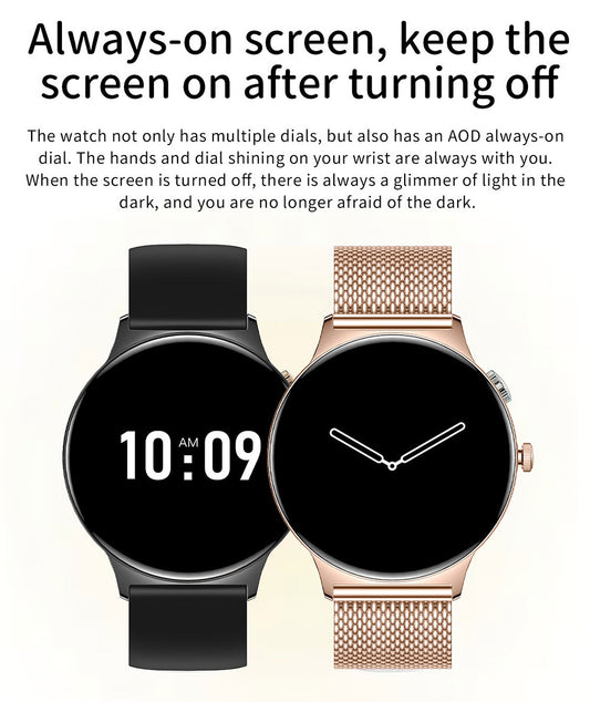 Smartwatch Blavec M01 Vesta Call, Negro
