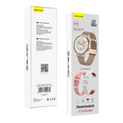 Smartwatch Blavec W17 Amber, rosa dorado 