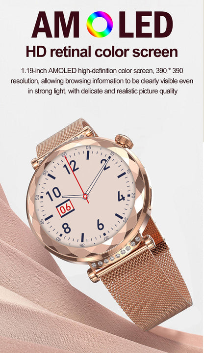 Smartwatch Blavec W19 LIANA, rosa dorado