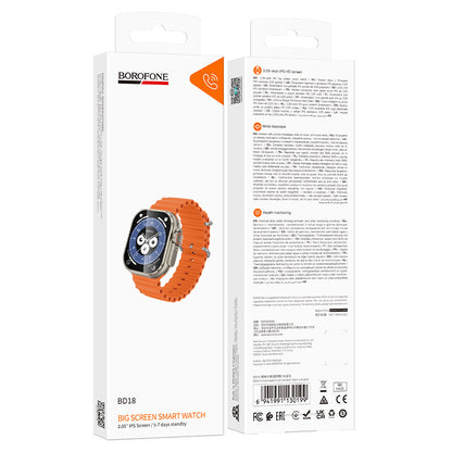 Smartwatch Borofone BD18, Dorado