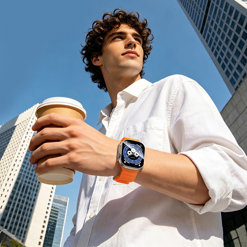 Smartwatch Borofone BD18, Dorado