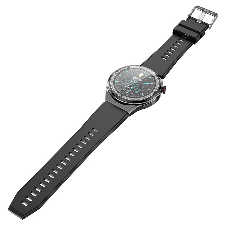 Borofone BD2 smartwatch, Negro 