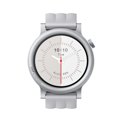 Smartwatch CMF by Nothing Watch 3 Pro, Gris Claro