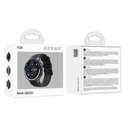 Smartwatch HOCO Y24 Call, Negro