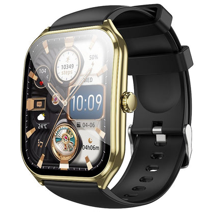 Smartwatch HOCO Y28 Call, Dorado