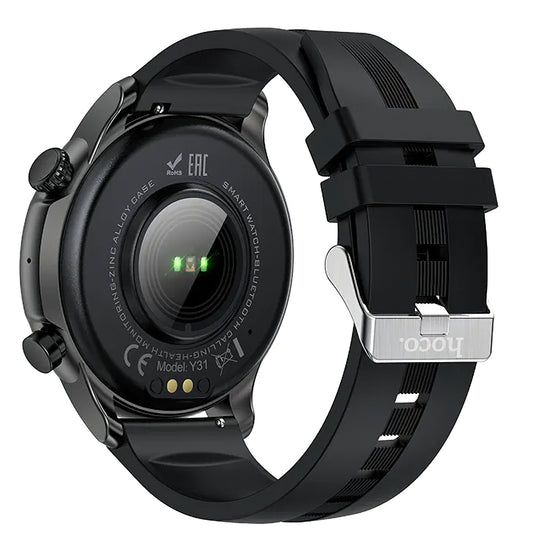 Smartwatch HOCO Y31 Call, Negro