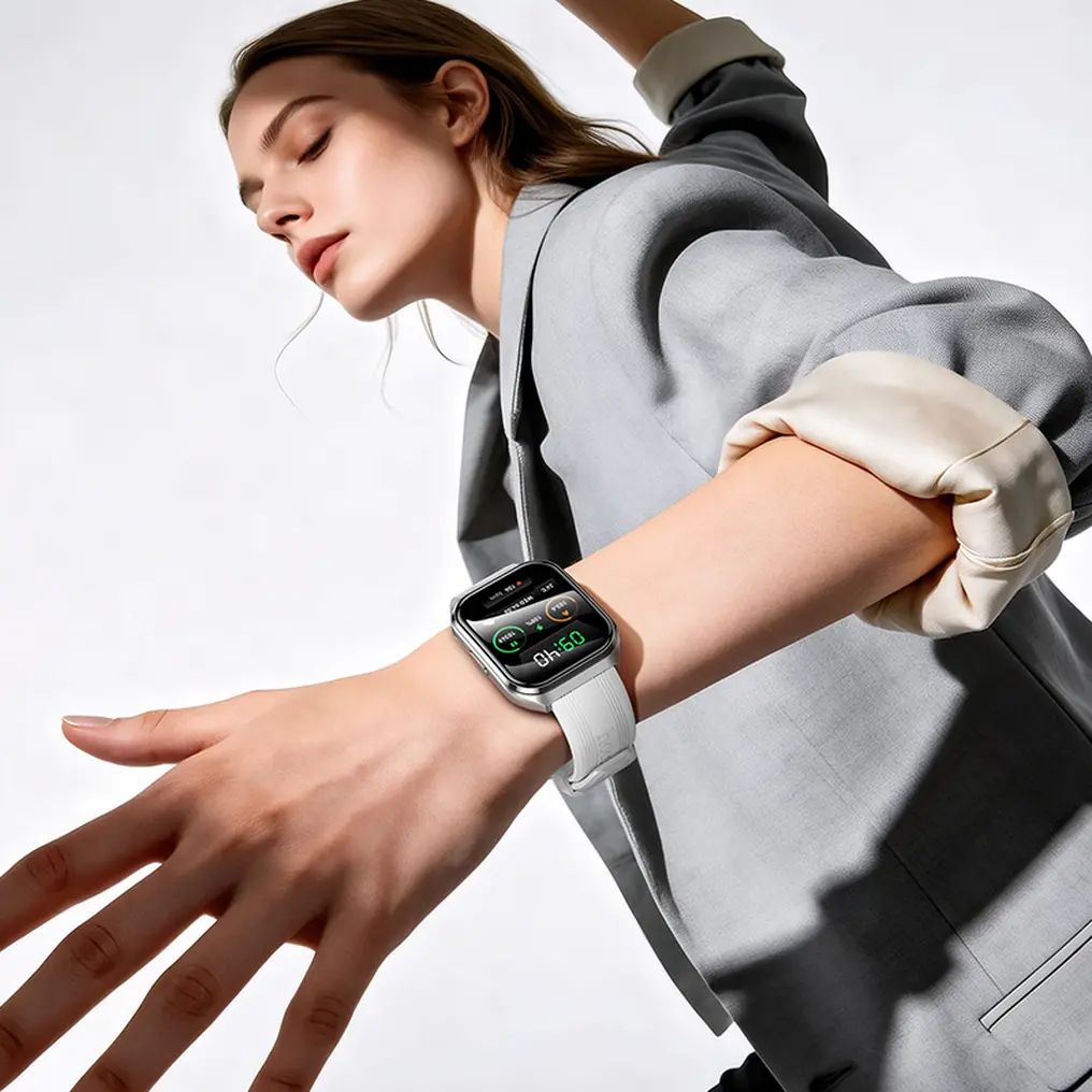 Smartwatch HOCO Y44 Call, Plateado