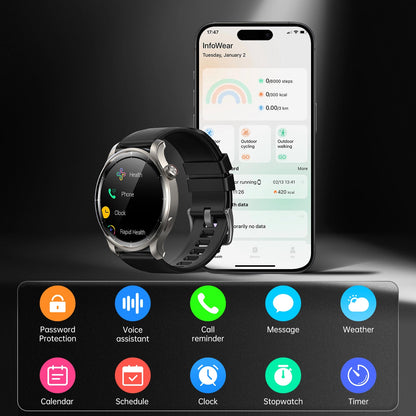 Smartwatch Joyroom JR-FV1, Gris