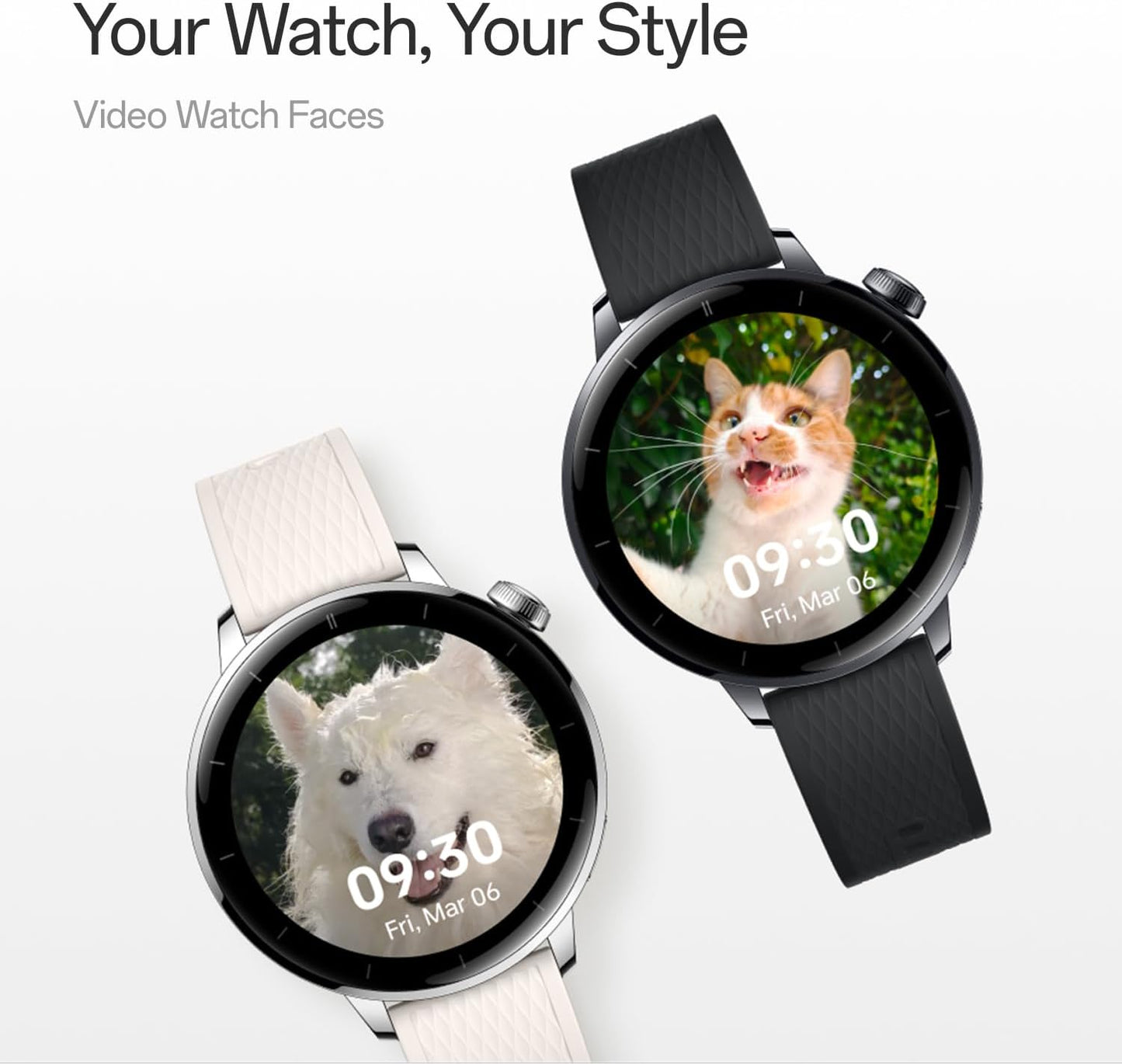 Smartwatch OnePlus Watch 3, 43mm, Negro 5491100421