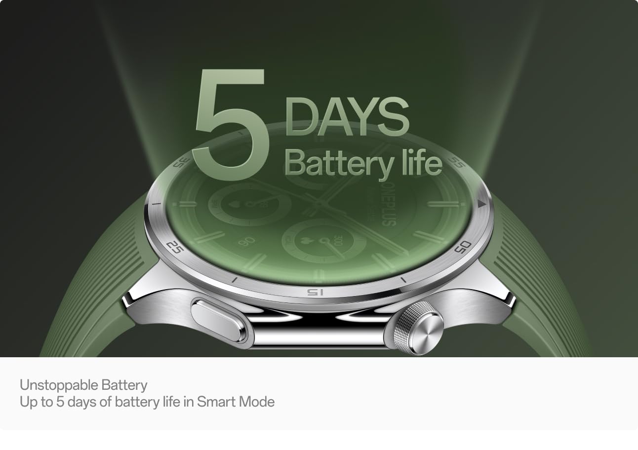 Smartwatch OnePlus Watch 3, 46mm, Black 5491100340