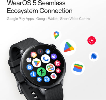 Smartwatch OnePlus Watch 3, 43mm, Negro 5491100421